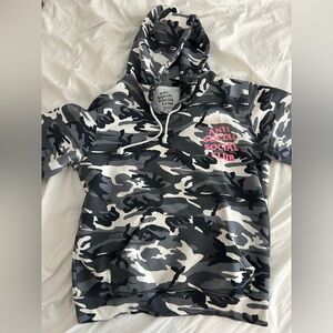 Anti Social Social club camo hoodie